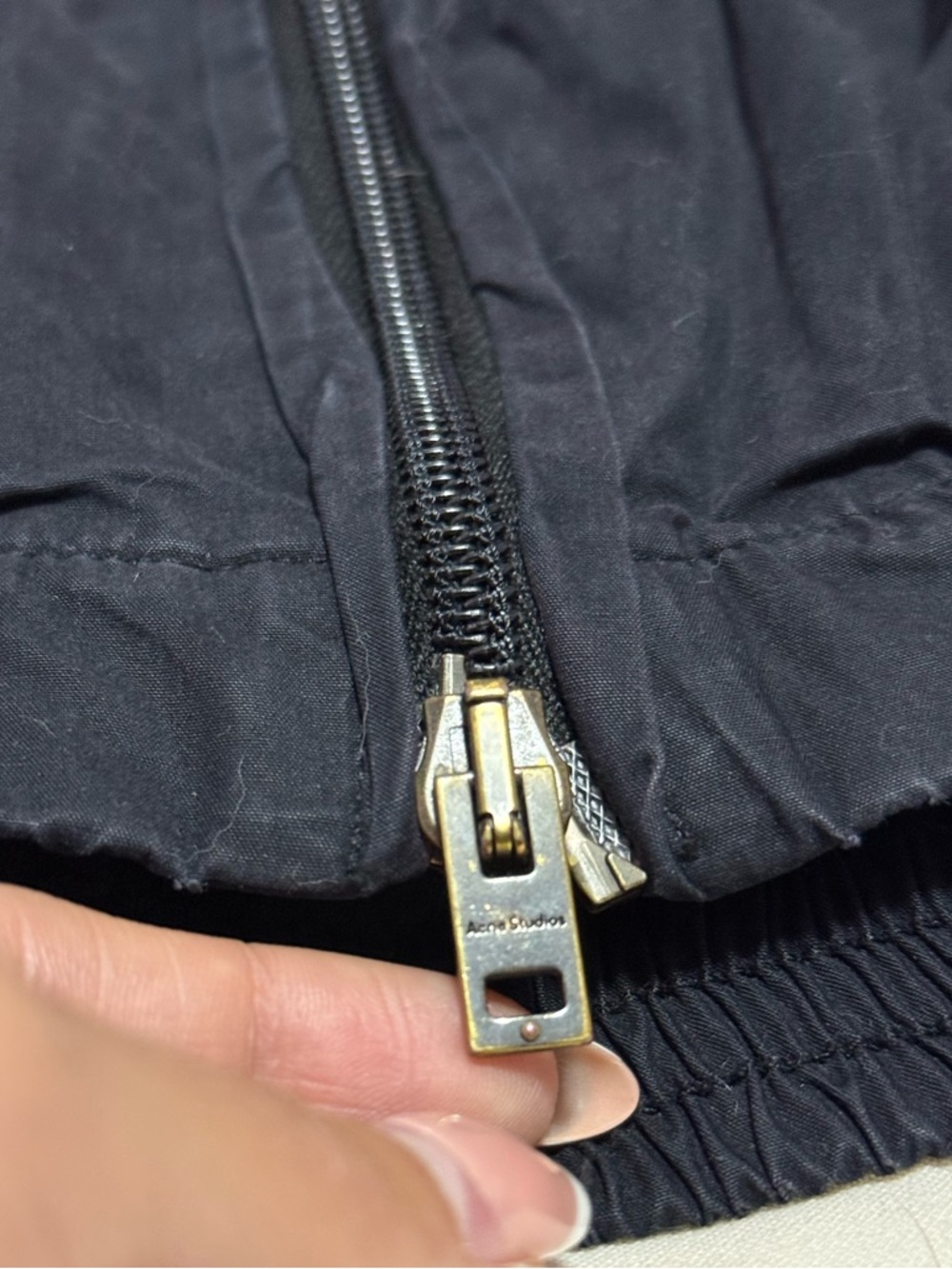 Acne Studios Washed Logo Jacket - Picture 4 of 8
